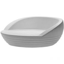 Moovere - formentera Cama balinesa redonda para uso interior y exterior, muy duradera. Fabricada en polietileno