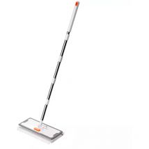 Mop - mocio piatto rotante per la pulizia dei pavimenti 2 in 1.