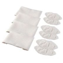 Ersatzteil - Original-Set aus vier Wischmops und sechs Microfaser-Tüchern - - POLTI