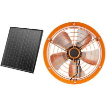 Mophorn - 14' Giebelventilator – solarbetriebener Dachbodenabluftventilator, einstellbarer Thermostat, 1300 cfm Ventilator, kühlt bis zu 1850