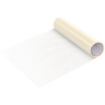 Mophorn 24 » x 50' Film de protection de tapis, protection de plancher auto-adhésive, protecteur de tapis en polyéthylène pour la construction et la