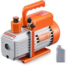 Mophorn 4 CFM Vakuumpumpe, einstufiger Drehschieber, HVAC R134a R22 R410a, Auto-Klimaanlagenwartung, Harzentgasung