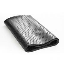 Mophorn - Alfombrilla para Suelo de Garaje 1236x2465 mm Rollo sbr Suelo de Goma Patrón 3D Grosor 3 mm Impermeable Fácil de Limpiar para Proteger el