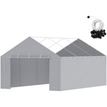 Mophorn - Auvent de remplacement pour abri d'auto 13x20 pi, paroi latérale, bâche robuste pour abri de garage, imperméable et protégée contre les uv,