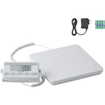 Mophorn - Balance médicale portable, capacité de 440 lb, plate-forme antidérapante, 2 unités, maintien et tare, balance de médecin professionnelle