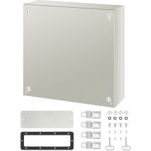 Mophorn - Boîtier en acier nema, boîte électrique nema 4X 24 x 24 x 8'', IP66 étanche à l'eau et à la poussière, boîte de jonction