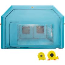 Mophorn - Cabine de peinture gonflable 28x15x10 pieds - Solution ultime pour la peinture automobile