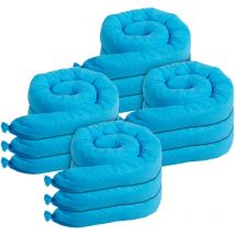 Mophorn - Chaussette absorbante universelle, capacité de 20 gallons, 3' x 47,24' Contrôle des déversements Résistant à la moisissure Absorbant l'eau