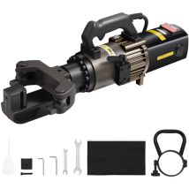 Mophorn - 2000 w elektrischer hydraulischer Bewehrungsstahlbieger, tragbare Stahlbiegemaschine, biegt 20–32 mm Bewehrungsstahl in 5 Sekunden, hohe