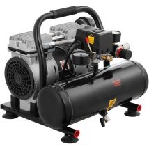 Mophorn - Compresseur d'Air, Réservoir en Acier de 1 Gallon, Compresseur d'Air Sans Huile 1HP 1,5 cfm 7 Bar et Pression Maximale de 120 psi,