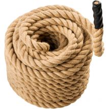 Mophorn - Corde d'escalade de gym, corde d'entraînement de fitness, corde d'exercice, 2,5 cm de diamètre, 30,5 m de longueur. Idéal pour