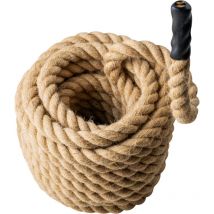 Corde d'escalade de gymnastique, corde d'entraînement de fitness, corde d'entraînement d'exercice, 1 po de diamètre et 50 pieds de longueur - Mophorn