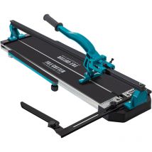 Mophorn - 47 Inch Tile Cutter, Single Rail, Double Brackets, 3/5 in Cap, Precise Laser, Manual Tile Cutter for Porcelain and Ceramic Floor Tiles