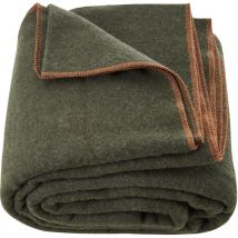 Mophorn - Couverture de camping en laine, grande taille 64' x 88', chaude et imperméable, coupe-vent, ignifuge, idéale pour l'extérieur, 80 % laine,