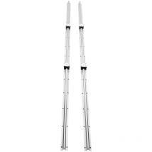 Ensemble de rails de guidage linéaires, SBR16 2000 mm, 2 rails de 78,7 pouces et 4 blocs coulissants SBR16UU, kit de rails linéaires et de roulements