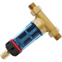 Mophorn - Filtre à sédiments Spin Down, filtre à sédiments pour toute la maison de 40 microns pour l'eau de puits, 3/4' g-m + 1' g-m, débit élevé de