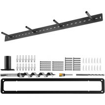 Mophorn - Floating Shelf Bracket, 1 Pack, Supports Up to 230 lbs/104 kg, Dimensions: 46x6.2x3 inch / 1168.4x157.4x76.2 mm, Durable Hidden