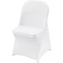 Mophorn - Fundas para Sillas Plegables de Elastano Elástico, Fundas para Sillas Universales, Fundas Protectoras Lavables Extraíbles para Bodas,