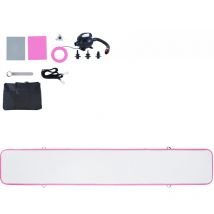 Gymnastics Air Mat 20ft, 4 Inch Thickness Inflatable Tumbling Mat with Electric Pump, Training Mats for Home/Gym/Yoga/Cheerleading/Beach/Park/Water,
