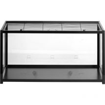 Mophorn - Hamster Cage, 360° Transparent Viewing, Spacious 37.8 x 18.5 x 21.7 in, Ventilated Small Animal Cage for Hamsters, Mice, Guinea Pigs