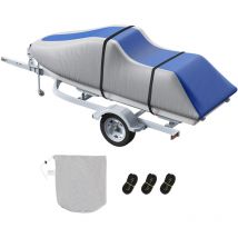 Mophorn - Housse de jet ski - Remorquable et imperméable. Fabriquée en tissu Oxford pu 600D de qualité marine très résistant. Résistante aux uv avec