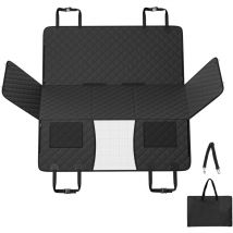 Mophorn - Housse de siège arrière pour chien 52 « x24.8 » Housse de siège arrière pour chien, lit à fond rigide, supporte 350lbs avec fenêtre en