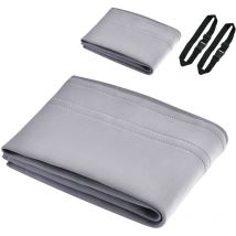 Mophorn - Housse de tuyau de climatiseur, manchon isolant pour tuyaux d'échappement de 5 et 5,9 pouces, conduit d'aération de climatisation portable