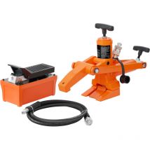 Hydraulischer Reifenwulstabdrücker, 10.000 psi Fußpumpe für Traktor-LKW-Reifen - Mophorn