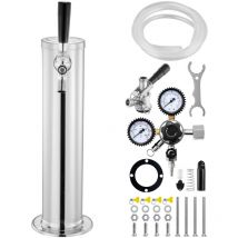 Kit de tour de fût à robinet unique - Service de bière à domicile haut de gamme. Ce kit offre une solution haut de gamme pour la distribution de