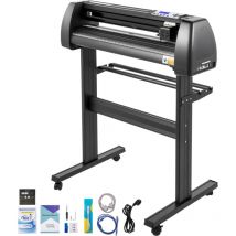 Mophorn - Machine de découpe de vinyle 34 pouces, traceur de vinyle avec logiciel SignCut pour Windows et Mac, découpe manuelle