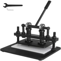 Mophorn - Machine de Decoupe du Cuir Manuelle 260x150 mm Machine a Decouper Manuelle Machine de Coupe du Cuir Machine de Decoupage Manuelle pour Cuir