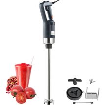 Mélangeur à immersion commercial 750 w, mixeur à main robuste, mixeur plongeant à vitesse variable avec lame en acier inoxydable 304 pour soupe,