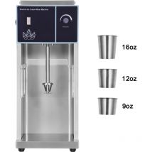 Mophorn Mélangeur de crème glacée 400 W Mélangeur de sorbetière à grande vitesse 4200 tr/min, contrôle de vitesse en continu, acier inoxydable 304, 3