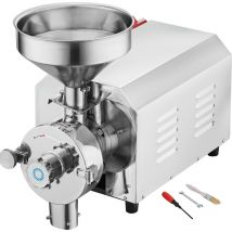 Moulin à soja Machine de broyage commerciale 2200W Moulin à maïs 50 kg/h Acier inoxydable pour poivre Soja Arachide Grains de maïs Farine de mouture