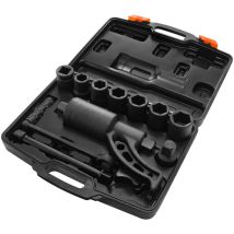 Mophorn - Multiplicateur de couple robuste, jeu de clés à écrous de roue à entraînement de 1 pouce, rapport de démultiplication 1:58, extracteur