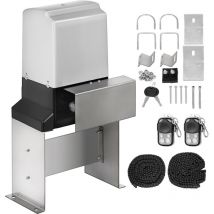 Mophorn - Ouvre-portail coulissant, 1800 lb, AC600, 2 télécommandes, 43 pi/min, adapté à divers portails coulissants, répondant aux besoins de
