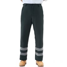Pantalon de protection pour tronçonneuse Classe a, 8 couches avec ceinture réglable et poche pour équipement, pantalon de protection pour