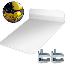 Mophorn - Plaque de compactage 450 x 450 mm Plaque de compactage Plaque de compactage Wacker Plaque de compactage du sol Kit de couverture de plaque