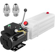 Mophorn - vevor Pompe Hydraulique 6 l, Unite de Puissance Hydraulique 2750 psi 2850 tr/min, Groupe Hydraulique Portable, pour Camion a Benne