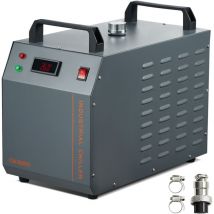 Mophorn - Refroidisseur d'eau industriel CW-3000, système de refroidissement par air 80 w, réservoir d'eau 12 l, débit 12 L/min, refroidissement de