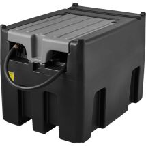 Réservoir diesel portable - 116 gallons, débit de 10 gpm. Avec pompe électrique 12 v et tuyau de 13,1 pieds. Réservoir en pe pour un transport