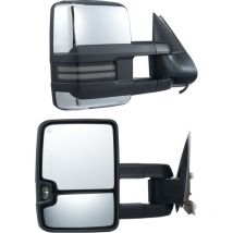 Rétroviseurs de remorquage, paire gauche et droite pour Chevrolet Silverado (2003-2007)/GMC/Cadillac, rétroviseur de remorquage chauffant électrique