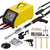 Mophorn - Soudeur de goujons Dual Pro, 5 kW, automatique/manuel, 10 modes, pour la réparation de l'acier et de l'aluminium