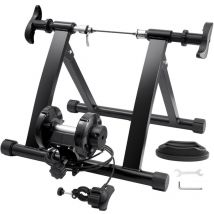 Mophorn - vevor Support deEntrainement pour Velo, Entraineur de Velo Magnetique Stationnaire pour Roues de 66-74 cm, 8 Reglages de Resistance, Moteur