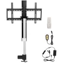 Mophorn - Support élévateur motorisé pour tv, support électrique pour tv à écran plat 26« -60 » lcd/led/oled Plasma, levage automatique, noir