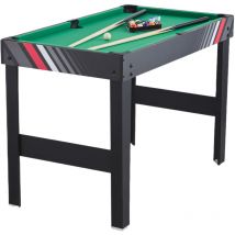 Table de jeu combinée 4 en 1, Air Hockey de 48 pouces, billard, baby-foot, ping-pong, table de sport multifonction pour salle de jeux familiale,