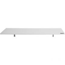 Table pliante murale 43,31' x 18,11', bureau flottant à abattant, support en fer, bureau peu encombrant pour bureau à domicile, salle à manger,
