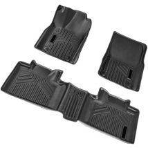 Mophorn - Tapis de sol pour automobile, doublures avant et 2e rangée en tpe sur mesure, 3 pièces, pour Toyota RAV4 2019-2024 (à l'exclusion des