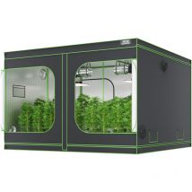 Mophorn - vevor Tenda da Coltivazione Idroponica in Oxford 600D Alta Riflettente con Finestra di Osservazione 305x305x203cm,Borsa degli Attrezzi e