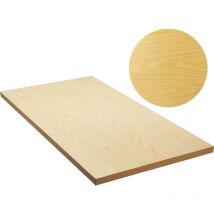 Mophorn - Tischplatte aus Holz,universelle Schreibtischplatte aus massivem Ahornholz aus einem Stück für verstellbaren Stehpultrahmen,rechteckige